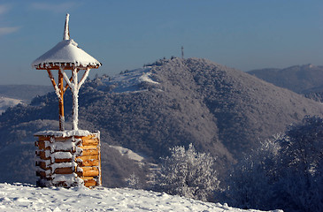 Image showing Winter in the mountains