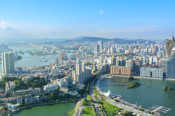 Image showing Macau city