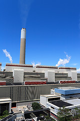 Image showing coal fired power station