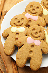 Image showing gingerbread man for christmas