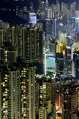 Image showing Hong Kong City Night