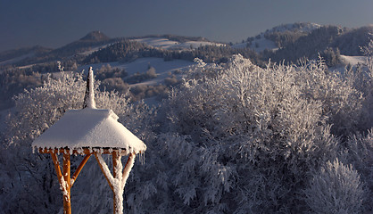 Image showing Winter in the mountains