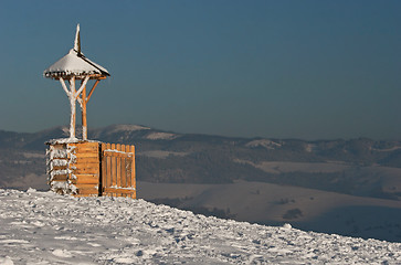 Image showing Winter in mountains