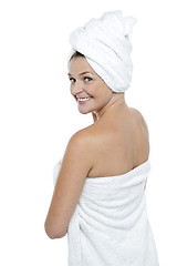 Image showing After shower beauty