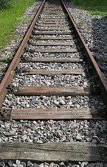 Image showing Railroad tracks