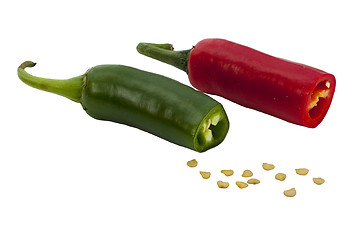 Image showing Chillies