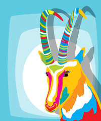 Image showing Funky goat