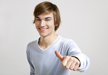 Image showing Confident young man