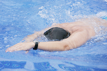 Image showing professional swimmer 