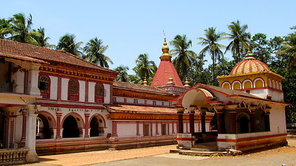 Image showing Mangeshi temple in Goa