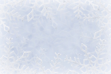 Image showing Snowflakes background