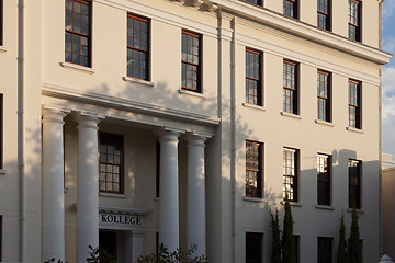 Image showing Ou Kollege building, Stellenbosch, Franschhoek