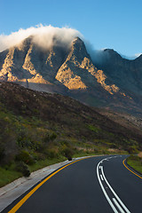 Image showing Curving highway