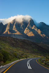 Image showing Curving highway