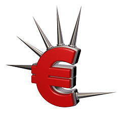 Image showing prickles euro