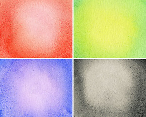 Image showing Watercolor backgrounds