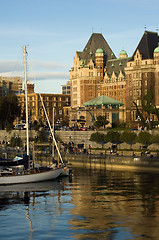 Image showing Victoria downtown