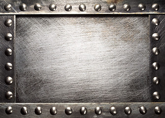 Image showing Metal plate