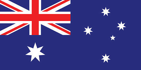 Image showing Flag of Australia