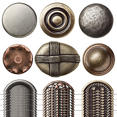 Image showing Vintage buttons