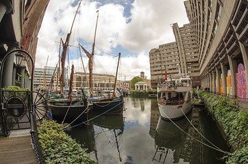 Image showing St Katharine Docks in London