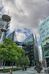 Image showing Canary Wharf is a large business and shopping development in Eas