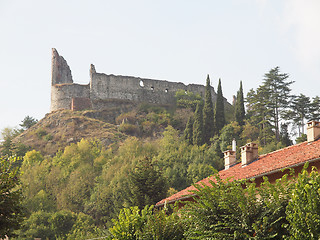 Image showing Avigliana castle Italy