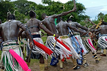 Image showing African dancerS