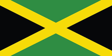 Image showing Flag of Jamaica