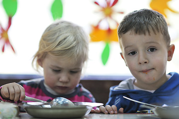 Image showing preschool  kids