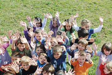 Image showing preschool  kids