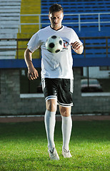 Image showing football player in action