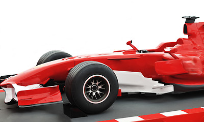 Image showing red formel 1 model