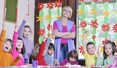 Image showing preschool  kids