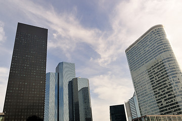 Image showing Modern Buildings in the new center of Paris