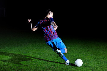 Image showing football player in action