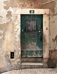 Image showing The door