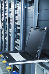 Image showing network server room