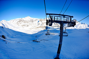 Image showing Ski lift