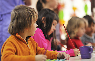 Image showing preschool  kids