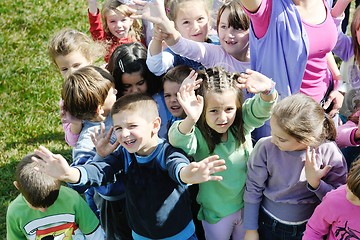 Image showing preschool  kids