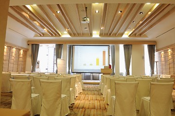 Image showing Empty business conference room