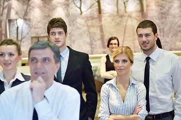 Image showing business people group on seminar