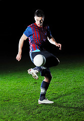 Image showing football player in action