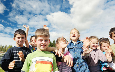 Image showing preschool  kids