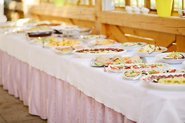 Image showing catering food
