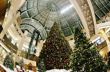 Image showing Interior of a shopping mall