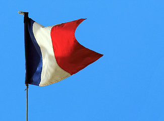 Image showing French flag