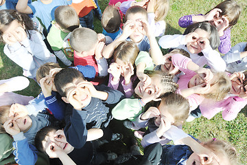 Image showing preschool  kids