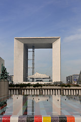 Image showing Modern Buildings in the new center of Paris